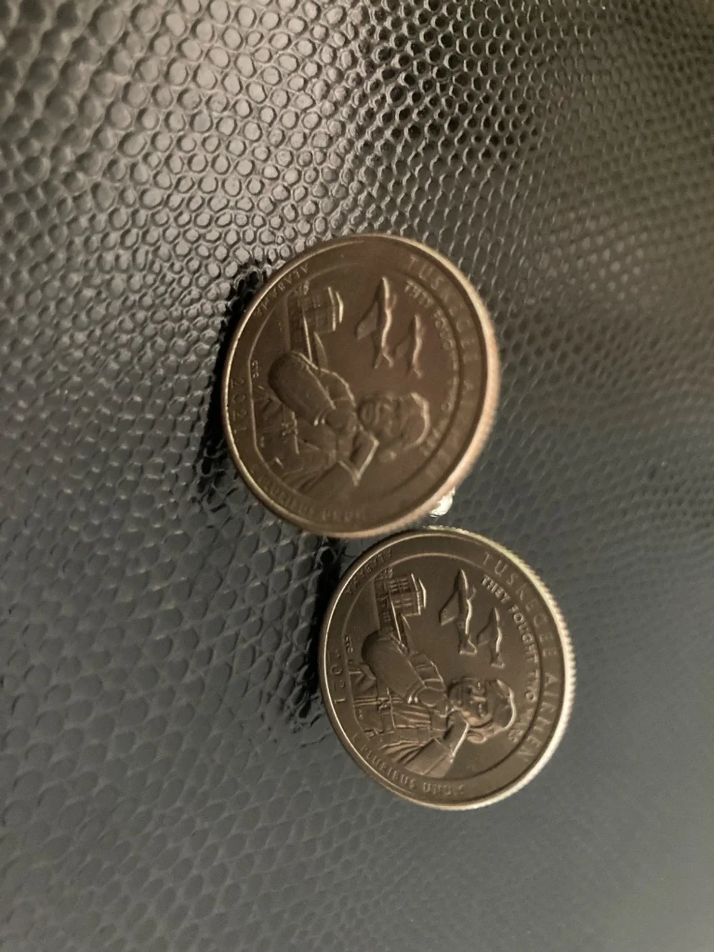 2021 Tuskegee Airmen Quarter Cufflinks – Alabama “They Fought Two Wars”